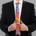 Maldives Sunset Print Necktie