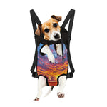 Maldives Sunset Print Pet Carrier Backpack