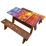 Maldives Sunset Print Picnic Table Cover