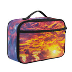 Maldives Sunset Print Portable Lunch Bag