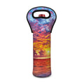 Maldives Sunset Print Single Neoprene Wine Tote