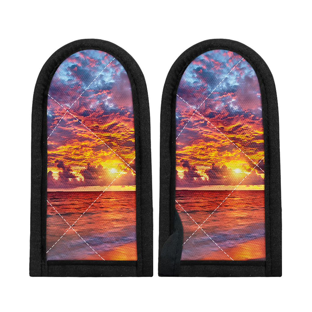 Maldives Sunset Print Skillet Handle Cover