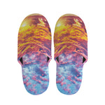 Maldives Sunset Print Slippers
