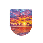 Maldives Sunset Print Toilet Lid Cover