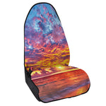 Maldives Sunset Print Waterproof Car Seat Cover