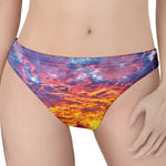 Maldives Sunset Print Women's Thong