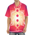 Mandala Chakras Aura Print Aloha Shirt