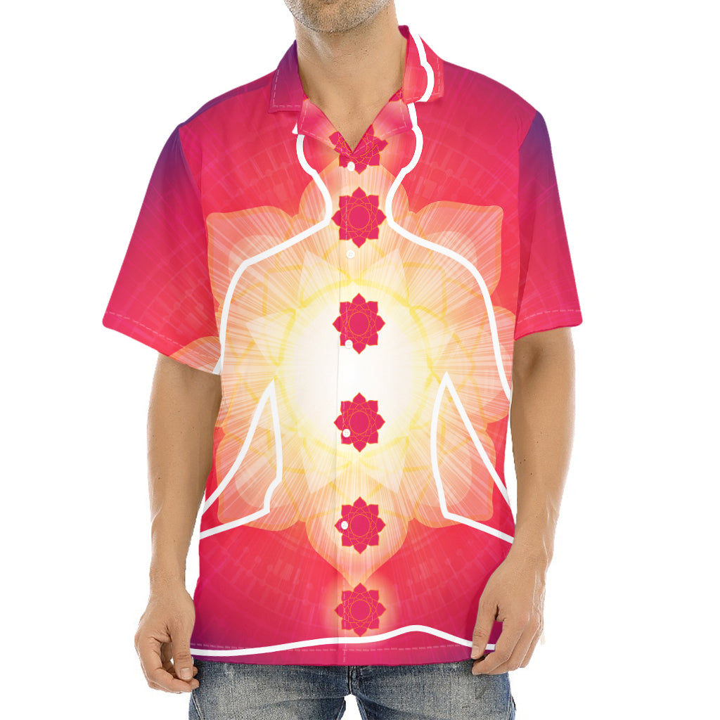 Mandala Chakras Aura Print Aloha Shirt