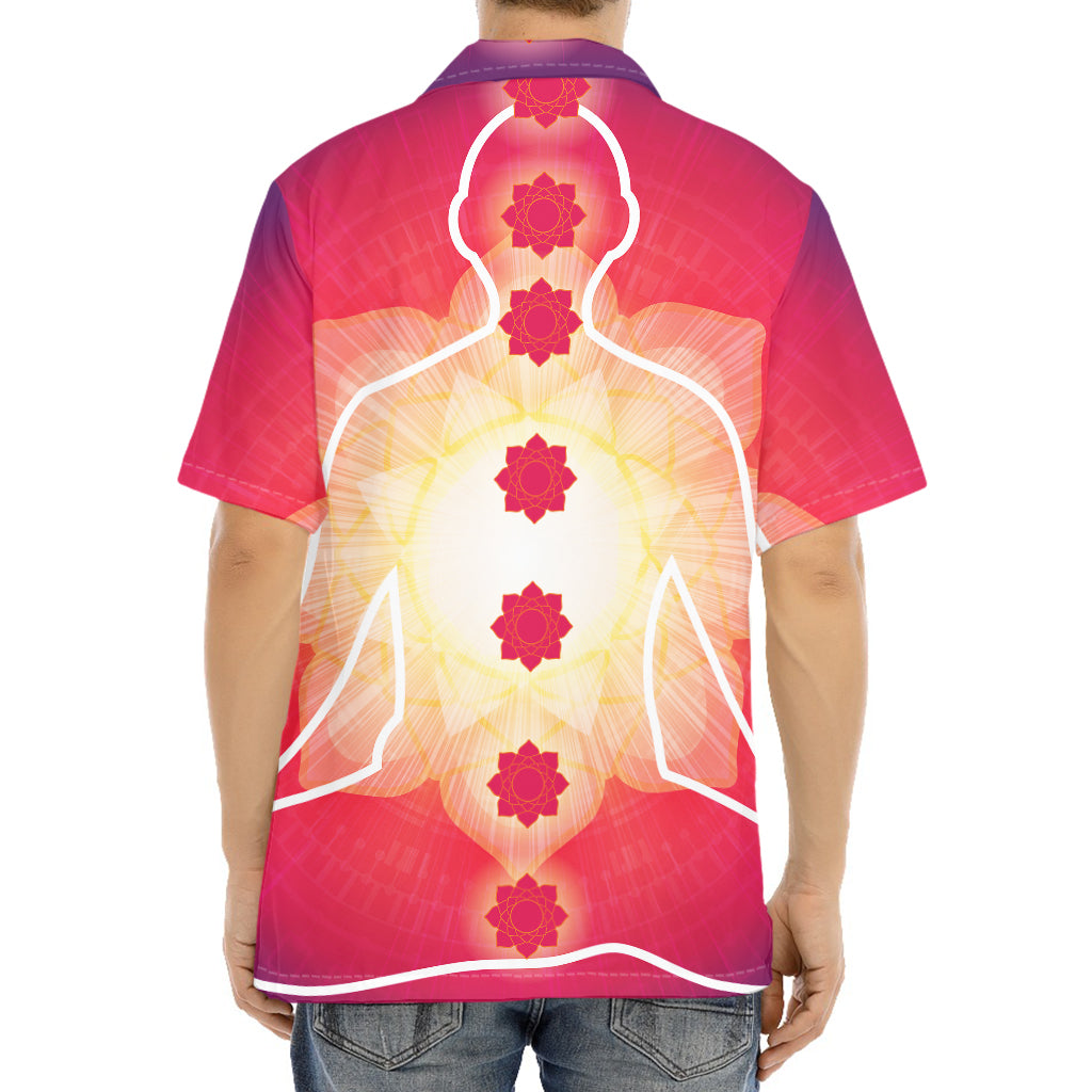 Mandala Chakras Aura Print Aloha Shirt