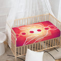 Mandala Chakras Aura Print Baby Crib Sheet