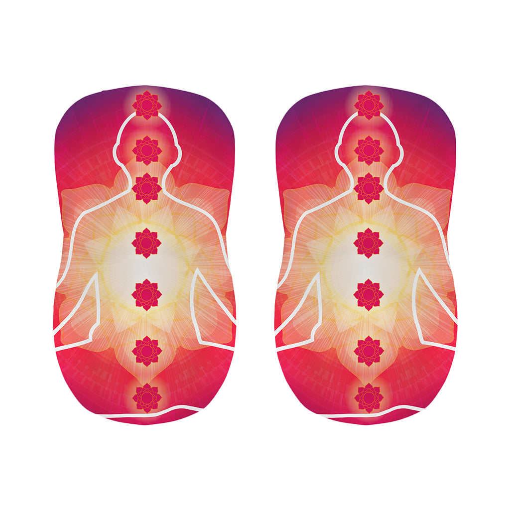 Mandala Chakras Aura Print Bar Stool Covers