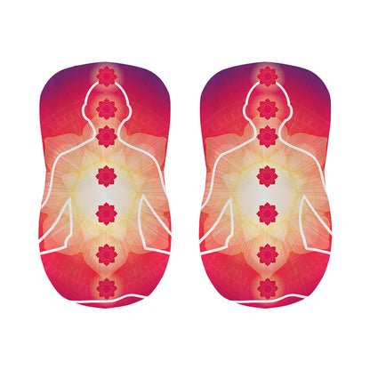 Mandala Chakras Aura Print Bar Stool Covers