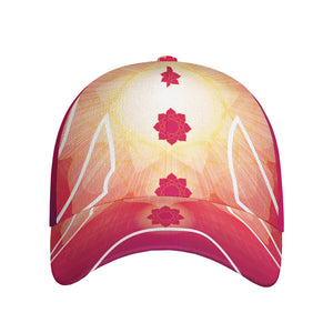 Mandala Chakras Aura Print Baseball Cap