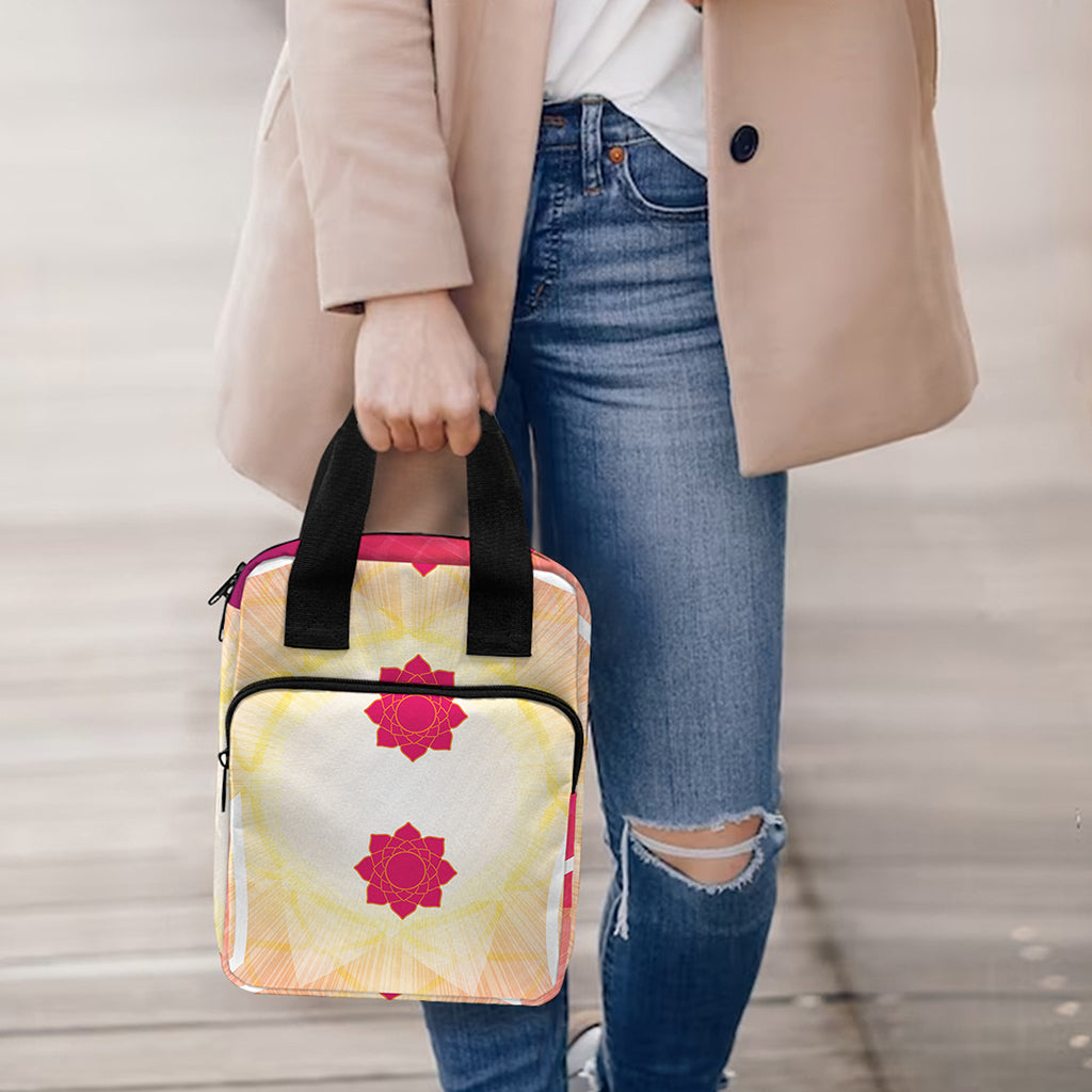 Mandala Chakras Aura Print Bible Tote Bag