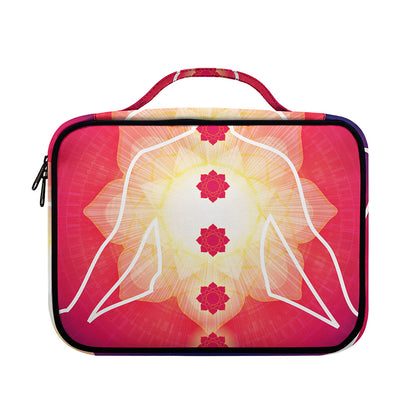 Mandala Chakras Aura Print Briefcase Bible Bag