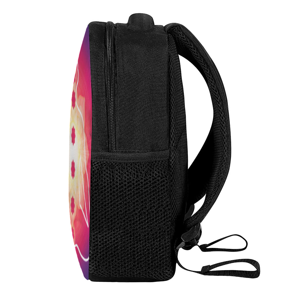 Mandala Chakras Aura Print Casual Backpack
