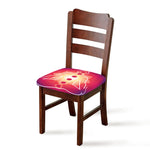 Mandala Chakras Aura Print Chair Cushion Cover