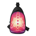 Mandala Chakras Aura Print Sling Bag