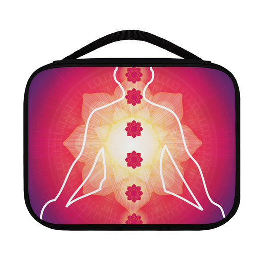 Mandala Chakras Aura Print Classic Bible Case