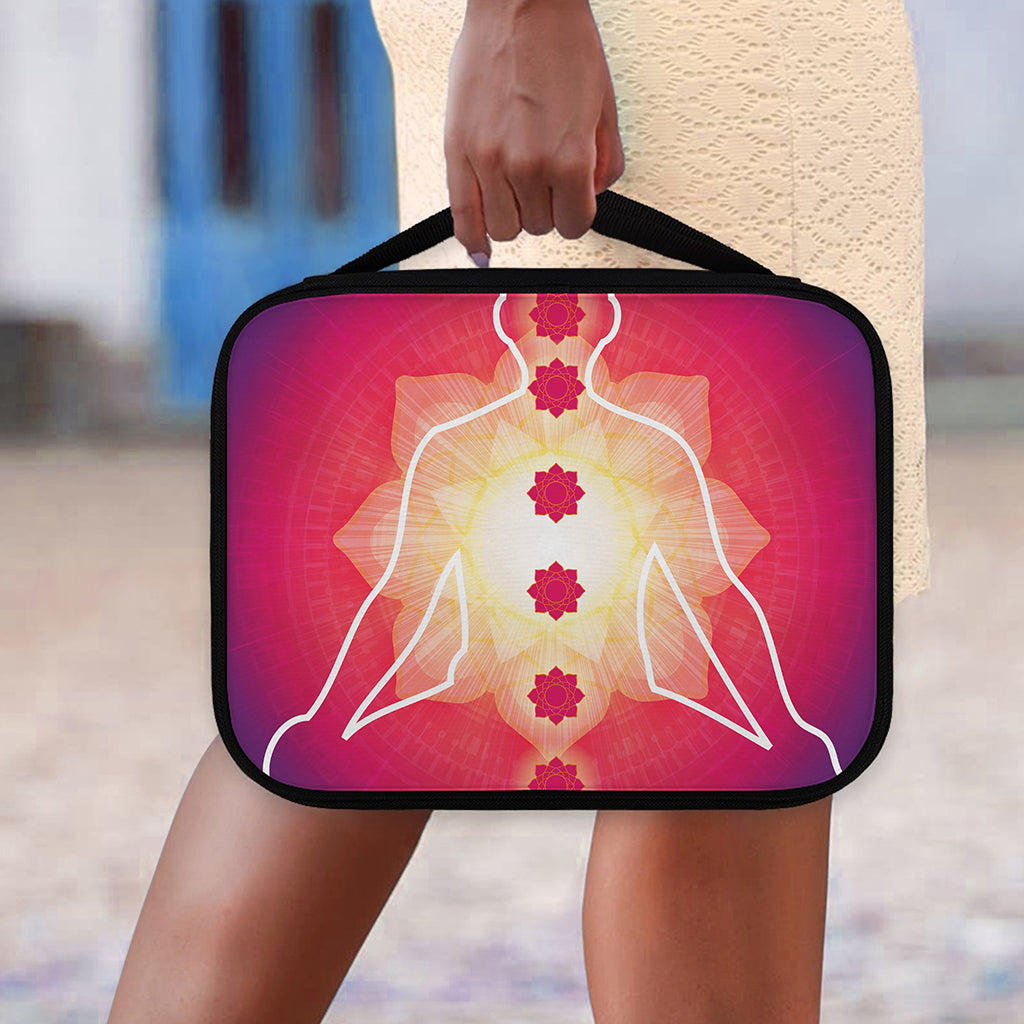 Mandala Chakras Aura Print Classic Bible Case