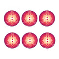 Mandala Chakras Aura Print Coaster Set