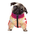Mandala Chakras Aura Print Dog Zip Up Jacket