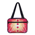 Mandala Chakras Aura Print Double Strap Bible Bag