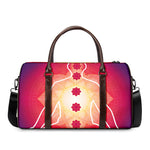 Mandala Chakras Aura Print Duffle Bag