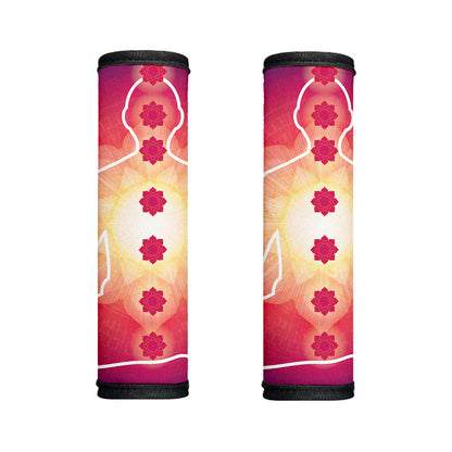 Mandala Chakras Aura Print Handle Covers