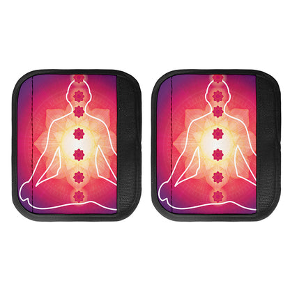 Mandala Chakras Aura Print Handle Covers