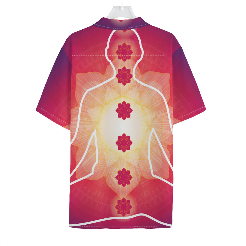 Mandala Chakras Aura Print Hawaiian Shirt