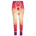 Mandala Chakras Aura Print High-Waisted Pocket Leggings