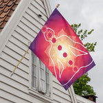Mandala Chakras Aura Print House Flag