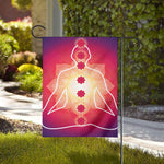 Mandala Chakras Aura Print House Flag
