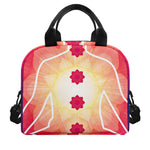 Mandala Chakras Aura Print Insulated Lunch Bag