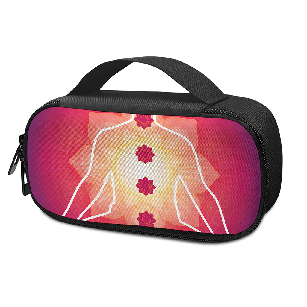 Mandala Chakras Aura Print Insulin Cooler Travel Case