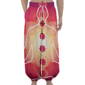 Mandala Chakras Aura Print Lantern Pants