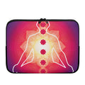 Mandala Chakras Aura Print Laptop Sleeve