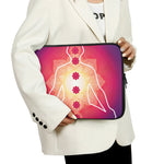 Mandala Chakras Aura Print Laptop Sleeve