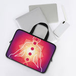 Mandala Chakras Aura Print Laptop Sleeve With Handle