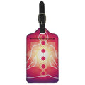 Mandala Chakras Aura Print Luggage Tag