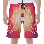 Mandala Chakras Aura Print Men's Beach Shorts