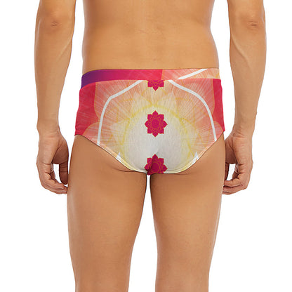 Mandala Chakras Aura Print Men's Briefs