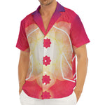 Mandala Chakras Aura Print Men's Deep V-Neck Shirt