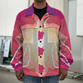 Mandala Chakras Aura Print Men's Shirt Jacket