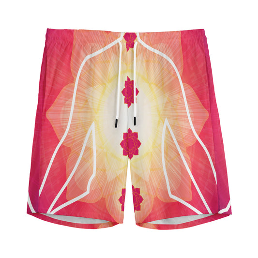 Mandala Chakras Aura Print Men's Sports Shorts
