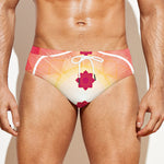 Mandala Chakras Aura Print Men's Swim Briefs