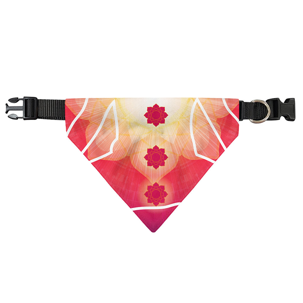 Mandala Chakras Aura Print Over The Collar Dog Bandana