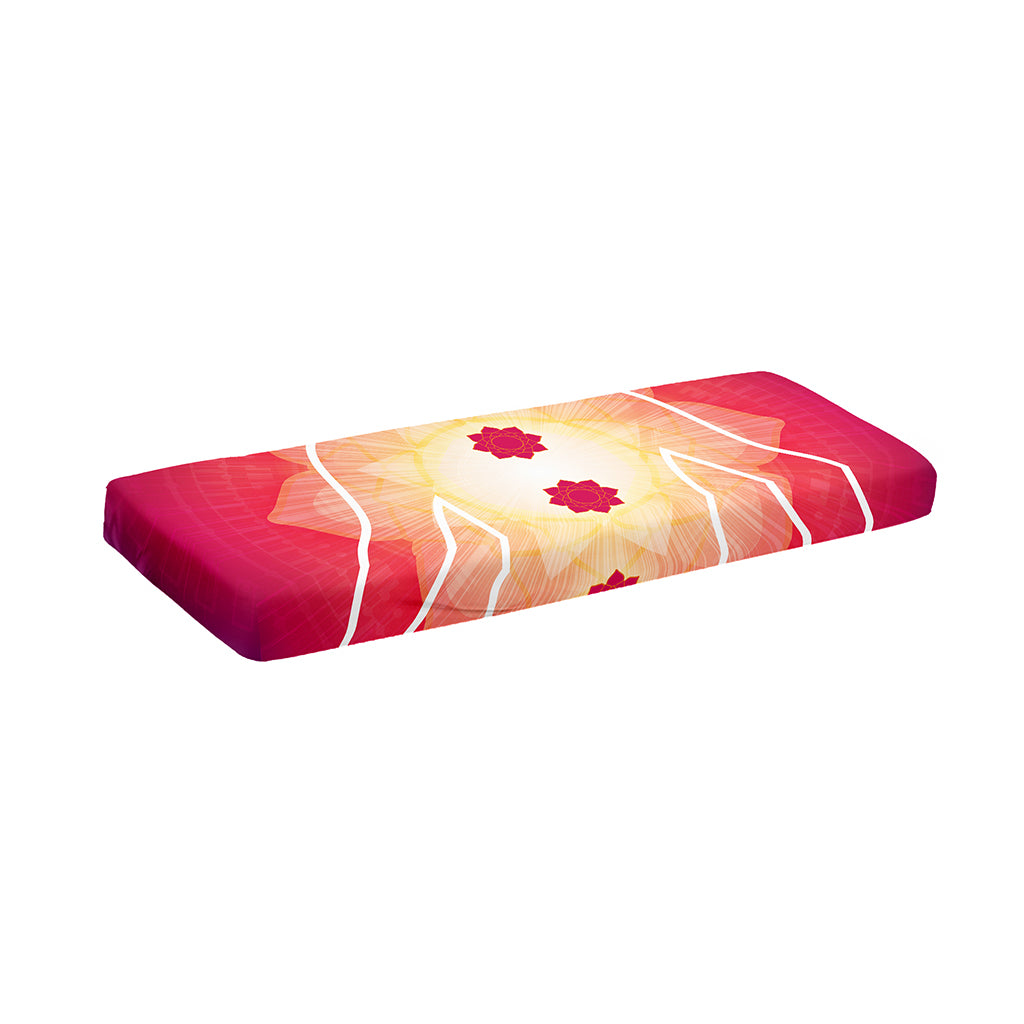 Mandala Chakras Aura Print Piano Keyboard Cover