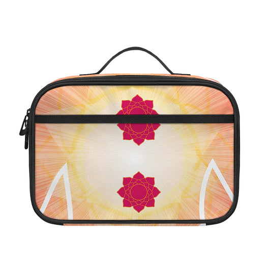 Mandala Chakras Aura Print Portable Lunch Bag